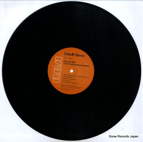 CHOCOLATE MILK action speaks louder than words APL1-1188