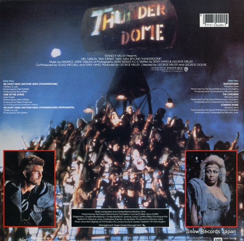 TURNER, TINA / MAURICE JARRE mad max beyond thunderdome SWAV-12429
