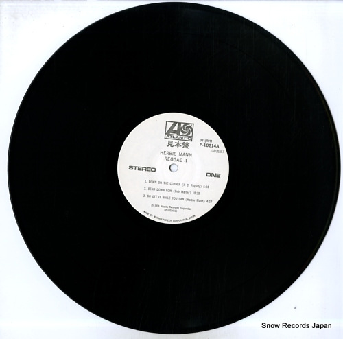 MANN, HERBIE reggae ii P-10214A