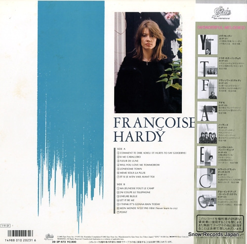 HARDY, FRANCOISE francoise hardy 28.3P-673