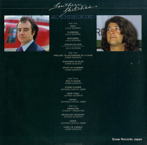 SCHIFRIN, LALO, AND DEODATO southern sketches GXC-3007/8