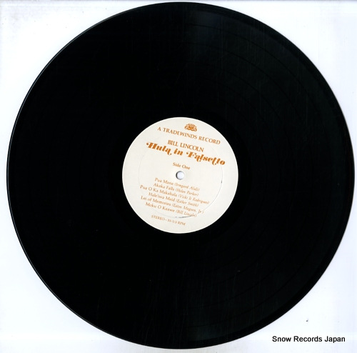 LINCOLN, BILL hula in falsetto TS-1127 - disc