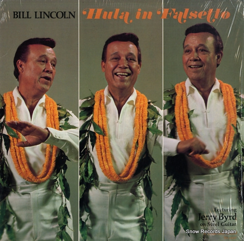 LINCOLN, BILL hula in falsetto TS-1127 - front cover