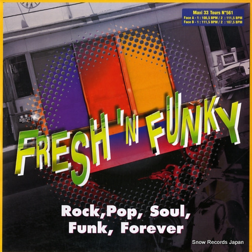 FRESH 'N' FUNKY pop rock soul funk forever 192203.1 - front cover