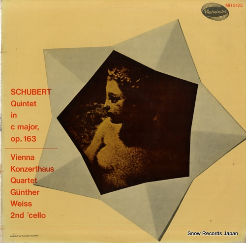 VIENNA KONZERTHAUS QUARTET schubert; quintet in c major, op.163 MH5123