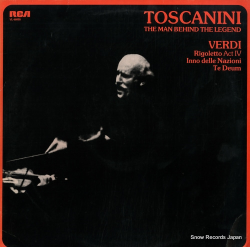 TOSCANINI, ARTURO verdi; rigoletto act 4 VL46005