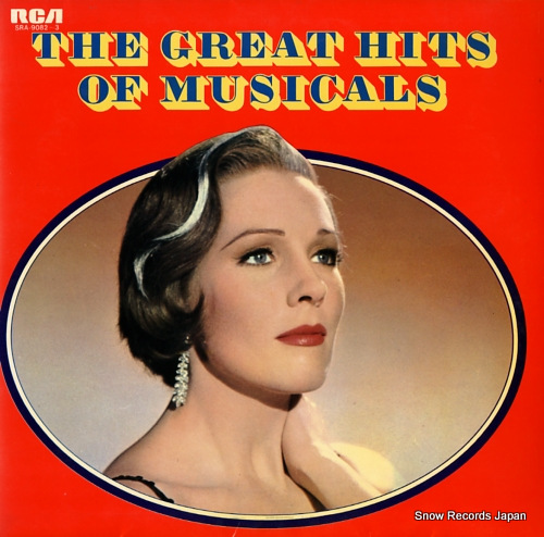 V/A the great hits of musicals SRA-9082-3 - front cover