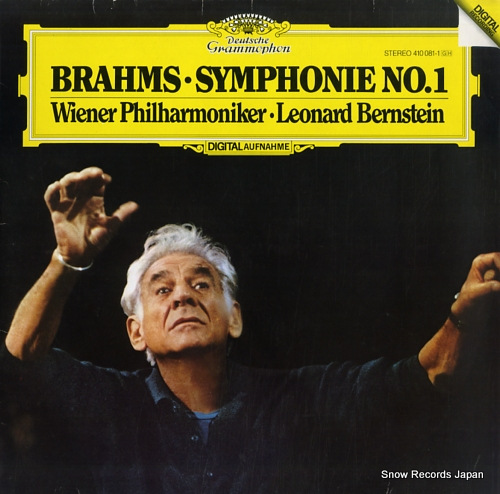 BERNSTEIN, LEONARD brahms; symphonie no. 1 410081-1