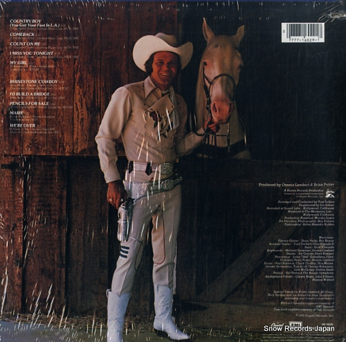 CAMPBELL, GLEN rhinestone cowboy SN-16029