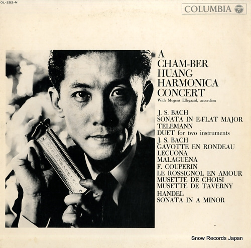 HUANG, CHAM-BER a cham-ber huang harmonica concert OL-252-N
