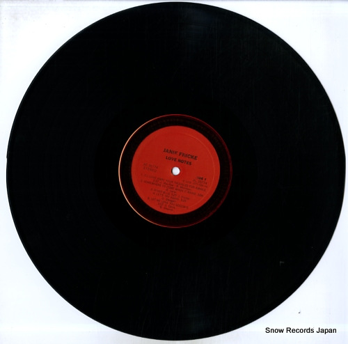 FRICKE, JANIE love notes KC35774 - disc
