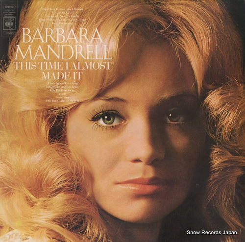 MANDRELL, BARBARA this time i almost made it CBS80676 - front cover
