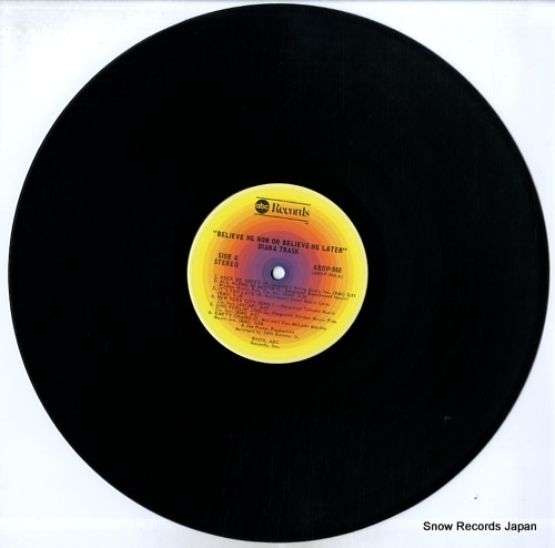 TRASK, DIANA believe me now or believe me later ABDP-948