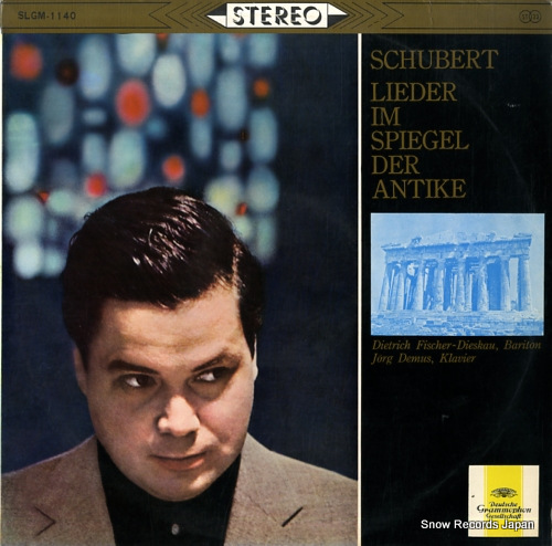 FISCHER-DIESKAU, DIETRICH schubert; lieder im spiegel der antike SLGM-1140