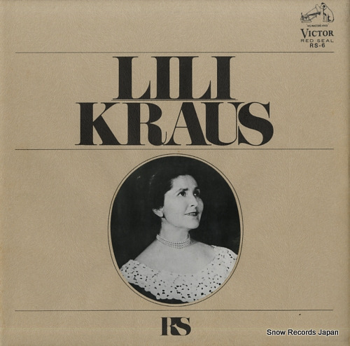 KRAUS, LILI mozart; piano concerto no.12 in a, k.414 RS-6 - front cover