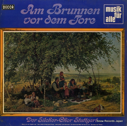 SILCHER-CHOR STUTTGART am brunnen vor dem tore ND411