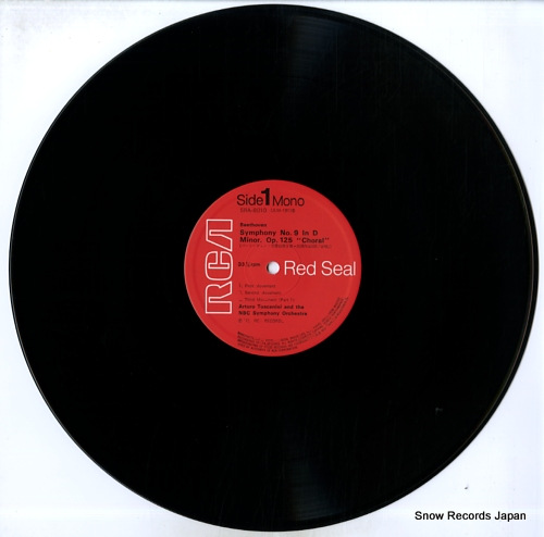 TOSCANINI, ARTURO beethoven; symphony no.9 in d minor, op.125