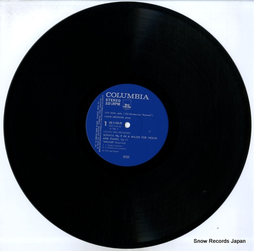 UGHI, UTO / LAMAR CROWSON beethoven; sonata no.9 in a major for violin and piano, op.47 