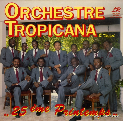 ORCHESTRE TROPICANA D'HAITI 25eme printemps LR-002 - front cover