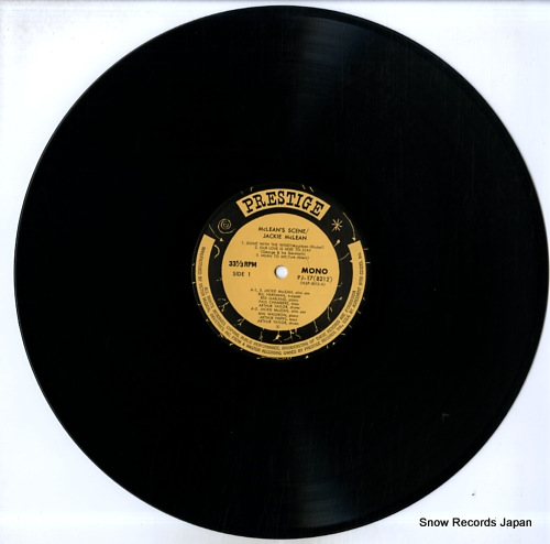 MCLEAN, JACKIE mclean's scene PJ-8212-17