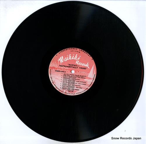 WAIKIKI SERENADERS hawaii - instrumentally yours WAIKIKI306