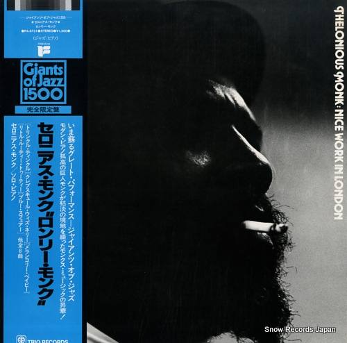 MONK, THELONIOUS nice work in london PA-9731