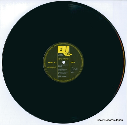 WATANABE, SADAO recital EW-8048 - disc