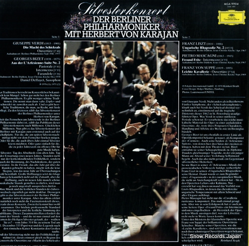 KARAJAN, HERBERT VON silvesterkonzert MGA9904