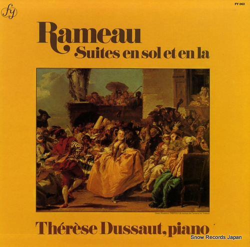 DUSSAUT, THERESE rameau; suites en sol et en la FY062