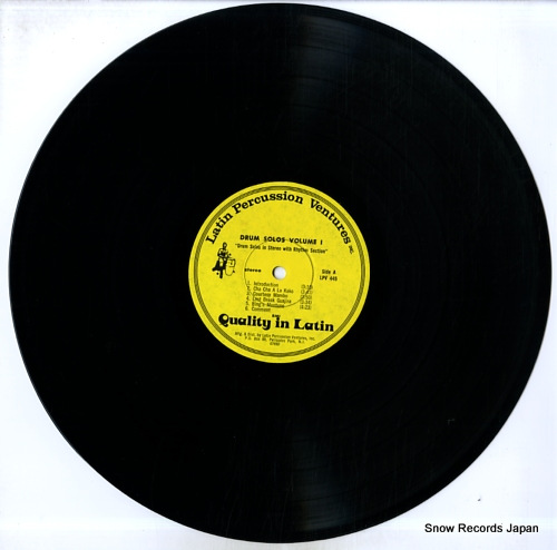 V/A drum solos vol. 1 LPV445