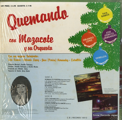 MAZACOTE quemando con mazacote y su orquesta 10012