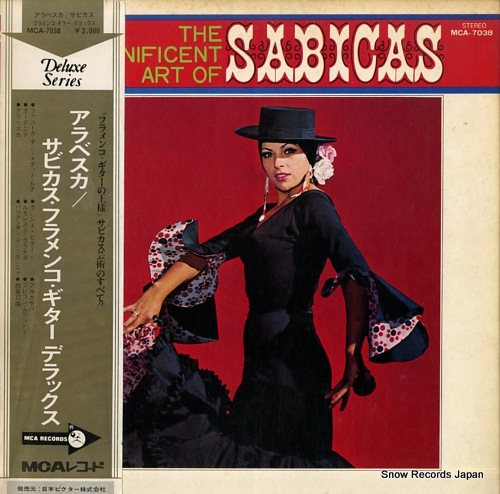 SABICAS the magnificent art of sabicas MCA-7038 - front cover