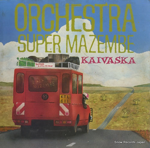 ORCHESTRA SUPER MAZEMBE kaivaska V2263 - front cover