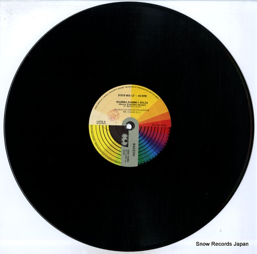 BACCINI mamma dammi i soldi (remix extended version) CGD15366 - disc