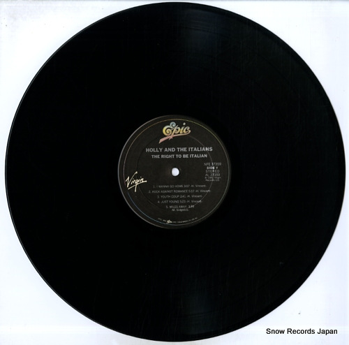 HOLLY AND THE ITALIANS the right to be italian NFE37359