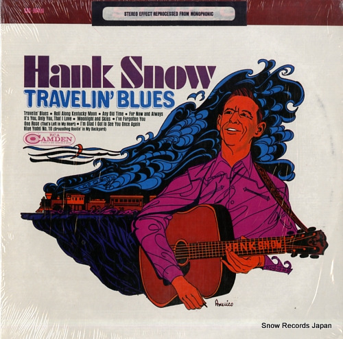 SNOW, HANK travelin' blues CAS964(E) - front cover