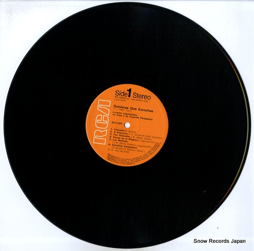 LEGUIZAMON, LORENZO quisieras que escuches RA-5689 - disc