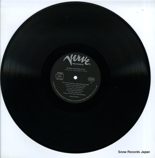 GILBERTO, ASTRUD all about astrud gilberto MV-9043