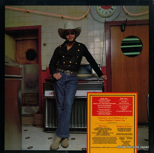 WILLIAMS, HANK, JR. one night stands BS2988 - back cover