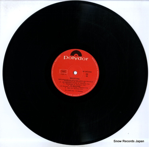 MOUSTAKI, GEORGES moustaki (declaration) 2473019 - disc