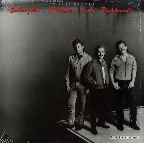 SCHUYLER, KNOBLOCH AND BICKHARDT no easy horses ST-71064 - front cover