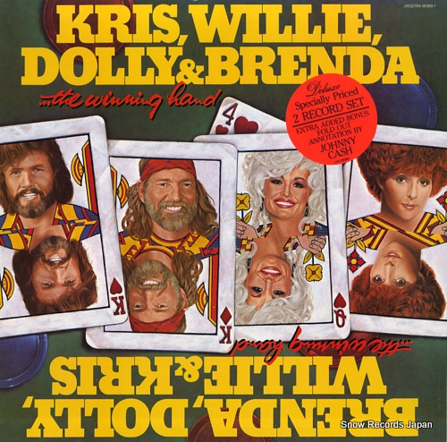 KRIS, WILLIE, DOLLY AND BRENDA the winning hand JWG38389
