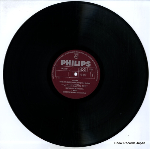 I MUSICI telemann; suite a-moll fur flote 802864LY