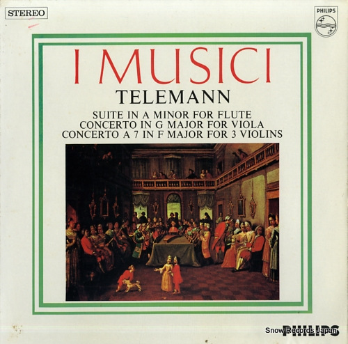 I MUSICI telemann; suite a-moll fur flote 802864LY