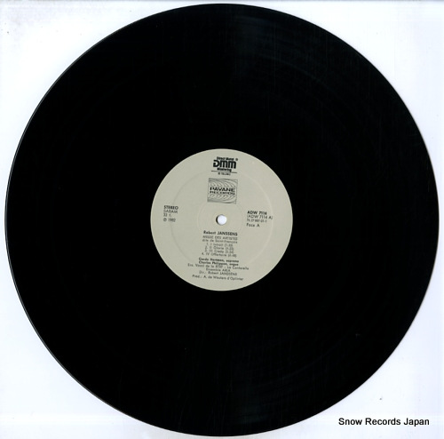 JANSSENS, ROBERT messe des artistes dite de saint-francois ADW7114 - disc