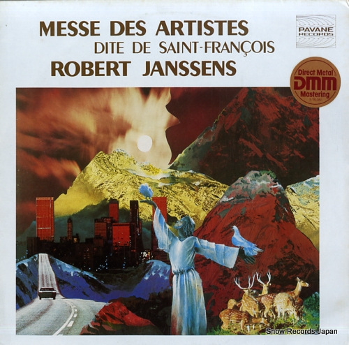 JANSSENS, ROBERT messe des artistes dite de saint-francois ADW7114 - front cover