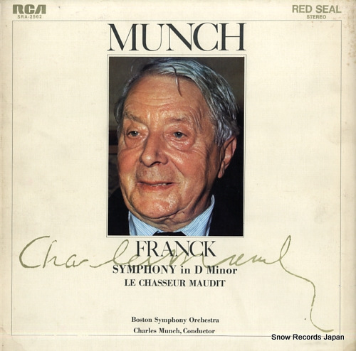 MUNCH, CHARLES franck; symphony in d minor / le chasseur maudit SRA-2562