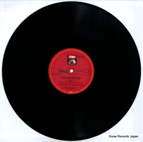 GIULINI, CARLO MARIA mozart; die hochzeit des figaro 1C197-03464/66