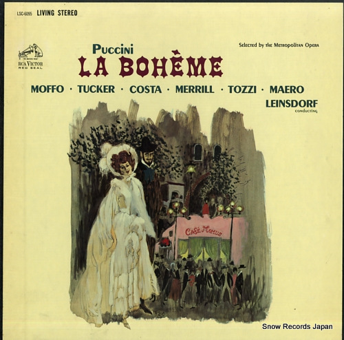 エーリッヒ・ラインスドルフ puccini; la boheme LSC-6095