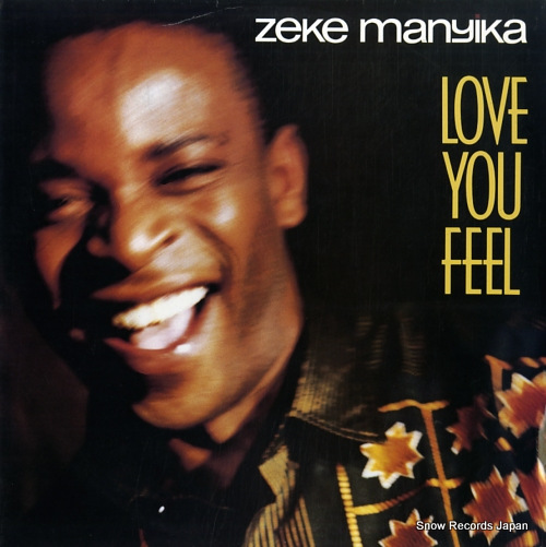 MANYIKA, ZEKE love you feel 12R6232 - front cover